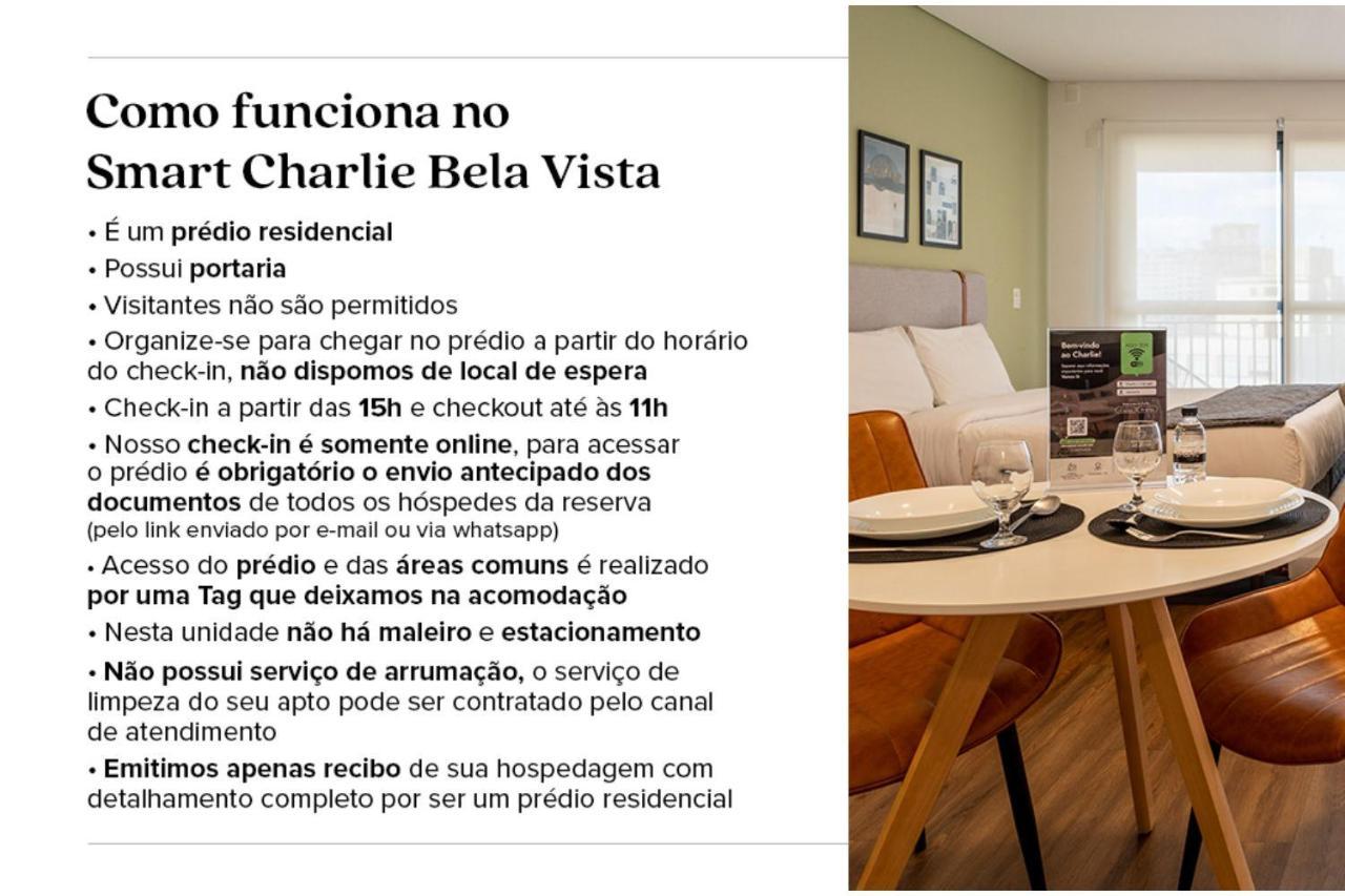 Appartement Smart Charlie Bela Vista à São Paulo Extérieur photo